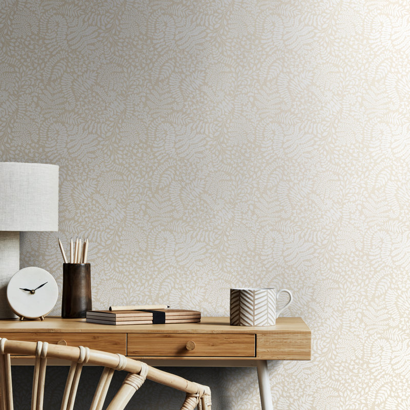 Fern Trail - Linen & Ivory