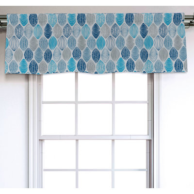 Sateen Ruffled Window Valance