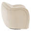 Fauteuil pivotant en velours Compose Performance-105239525