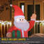 Père Noël gonflable