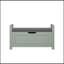 Banc avec rangement rabattable et siège souple-1099464041