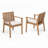 Acacia Wood Outdoor Chairs