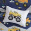 Ensemble de couette décontracté 4 pièces Nash Blue Monster Truck pour lit double/queen-2068759257