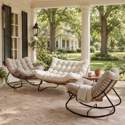Chaise berçante d'extérieur Munnsville