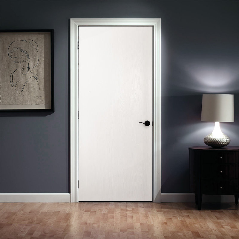 Porte affleurante à panneau uni apprêté, 24 po x 80 po
