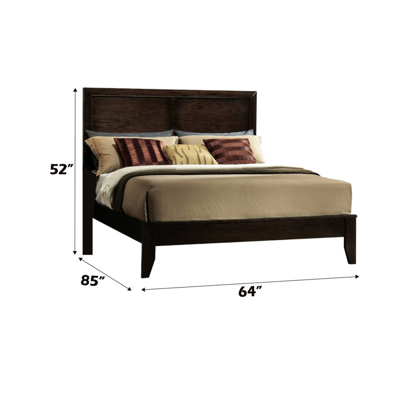 Lit grand - Exigence de sommier tapissier, placage de bois et bois composite, taux de mélamine / fb rectangulaire, profil bas pour une surface de sommeil agréable, essentiel, utilisation durable à long terme