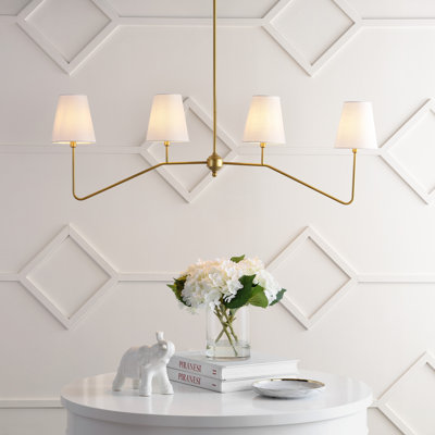 Luminaire suspendu à 4 lumières Wilhelme