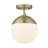 Martina Glass Semi Flush Mount-978466998-978466997