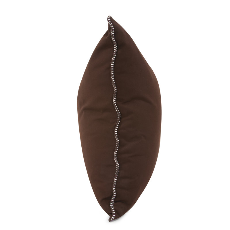 Delijah Square Indoor/Outdoor Pillow Cover & Insert, Seascape Sand, 24" x 24"