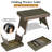 Aviraj Rectangular Wicker/Rattan Outdoor Folding Side Table-621777561