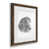 Papier, cadre noyer