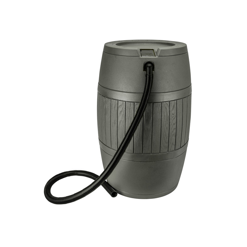 Baril de pluie Bushman Spruce Creek 54 gallons, Vert