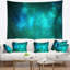 Tapisserie bleu ciel starry abstract-28498401