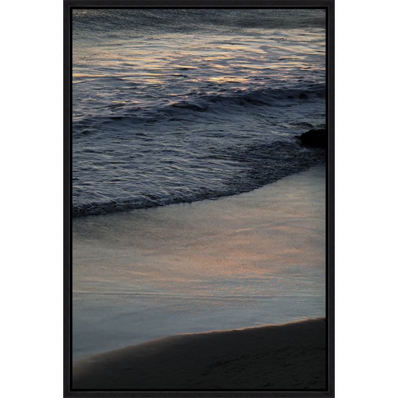 Sunkissed Shore Break II Print by Addison Jones, Glass Coat