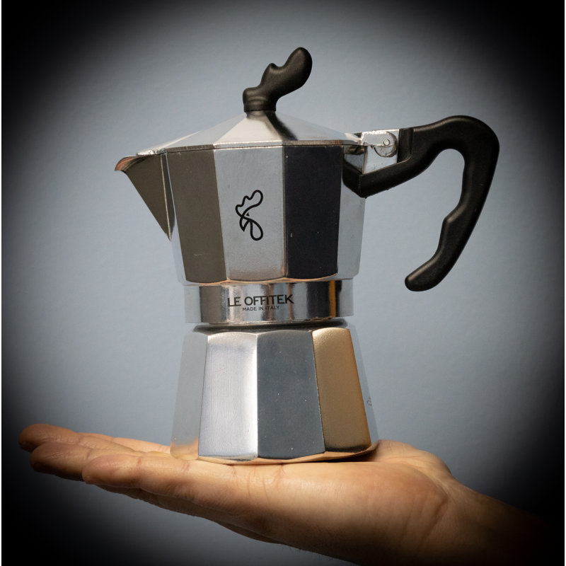 Lorren Home Trends Stovetop Espresso Maker, 9 Shots