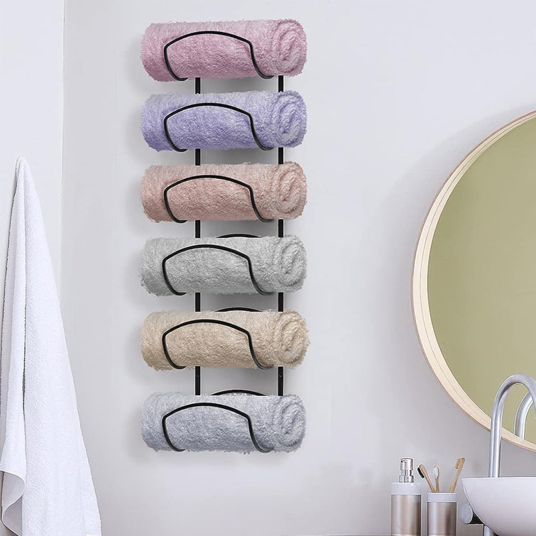 QIANXING Wall Mounted Towel Rack