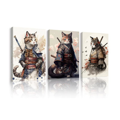 3 Piece Wrapped Canvas Print