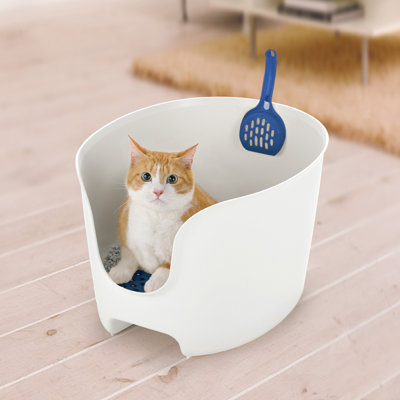 Plastic Litter Box with Scoop