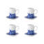 Blue Ming Porcelain Espresso Cup