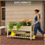 Wood Raised Garden Extension Kit