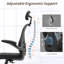 Fauteuil de bureau robuste en maille Michaelynn-857309945-857309946