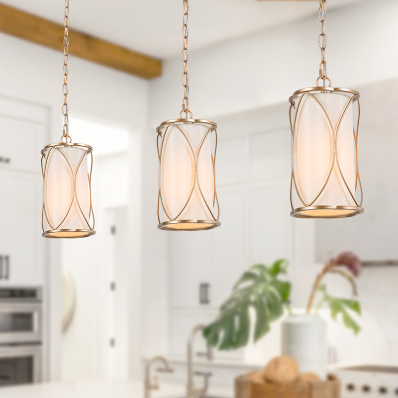 Mini-luminaire suspendu cylindrique 1 lumière Azie