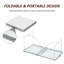 Table de camping pliante Outsunny