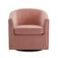 Fauteuil d'appoint pivotant en tissu Wanti-1172649930