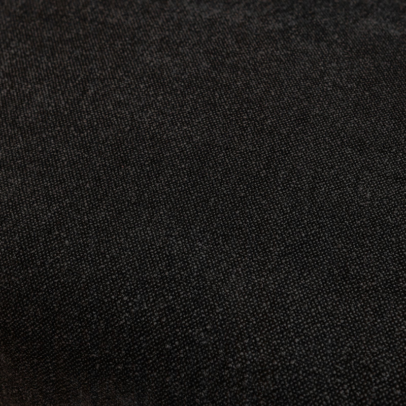 Jenele Upholstered  Boucle Armchair, Black Fabric