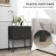 Albria 48cm W Manufactured Wood Bedside Table-551075311-551075305
