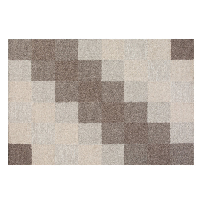Nizip Geometric Wool Hand Woven Area Rug, Rectangle 160 x 230cm