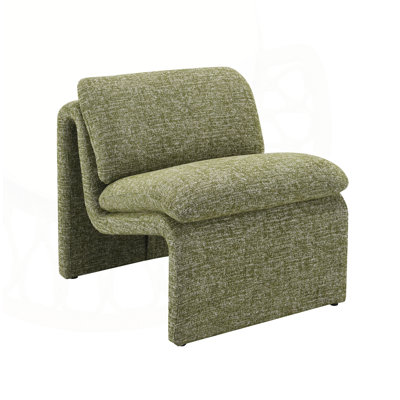 Innovative Elegance Jaeda Accent Chair with Curved Design for Modern Comfort and Stylish Seating.