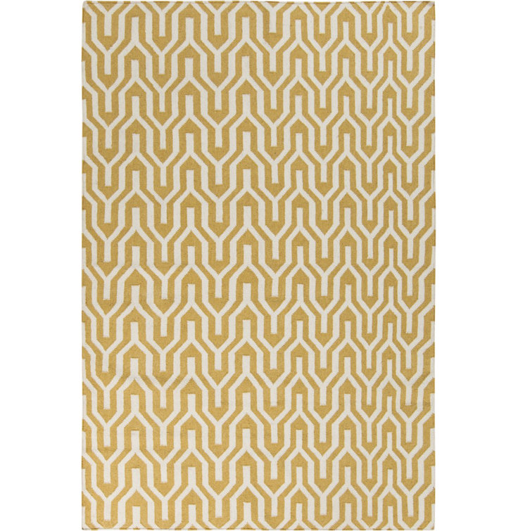 Irving Place Wool Geometric Indoor Rug