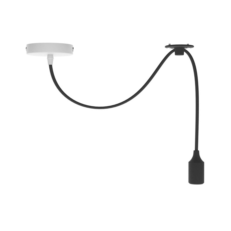 Audis 1 - Light Single Pendant, Black, No