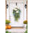 Faux Hydrangea Spring Front Door Swag