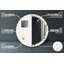 Huldar Glass Flat Wall Mirror