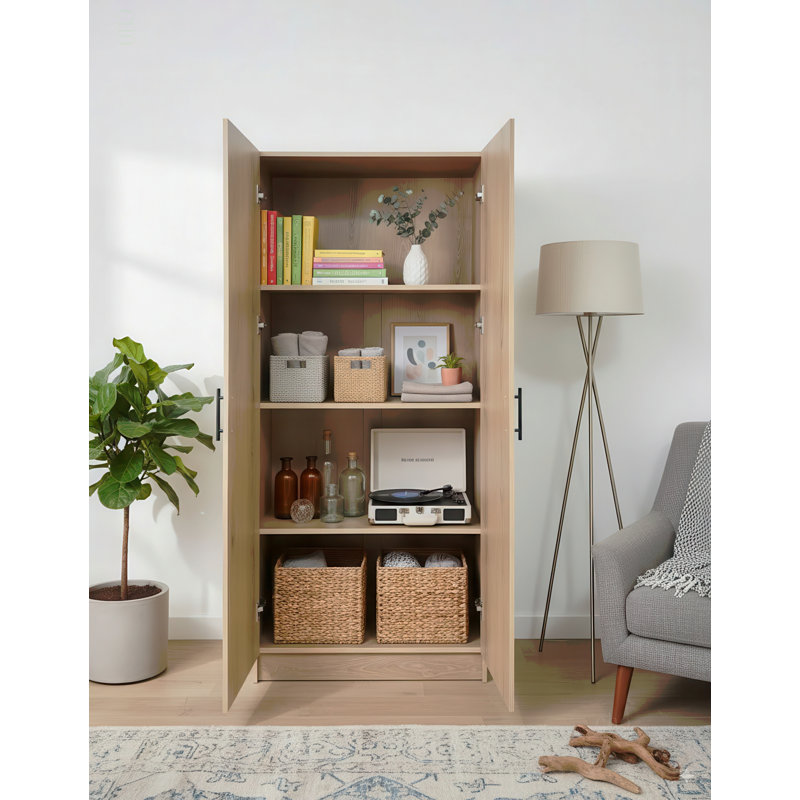 Armoire de rangement polyvalente Modex, Oak