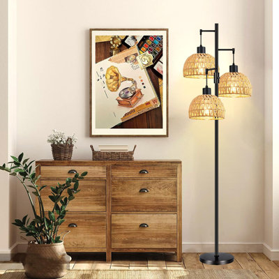Brysonn 72'' Matte Tree Floor Lamp