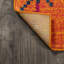 Tapis orange / multicolore Blakely Tribal Love-223231826