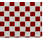 Checkered Absorbent Non-Skid Rectangular Toilet Mat