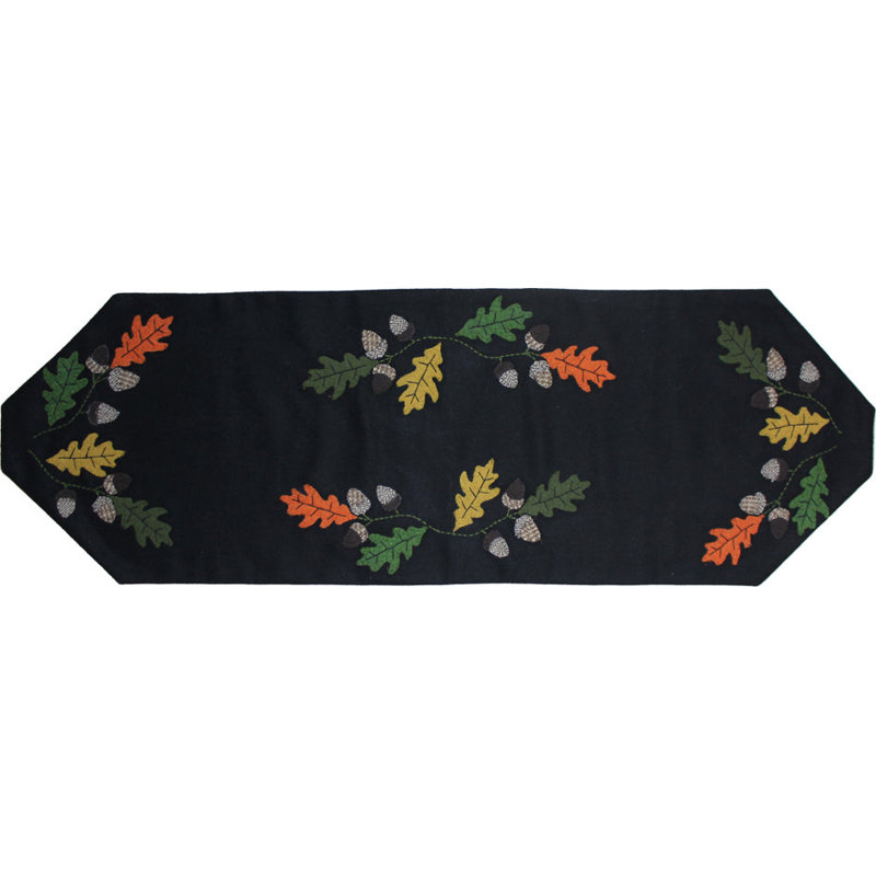 Danijah Runner Fall Wool Felt Table Runnner
