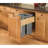 Rev-A-Shelf Wood Top Mount Pull Out Trash/Waste Container with Soft Close-93603953-93603952