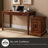 Mission Solid + Manufactured Wood Printer Stand in Mission Oak, 15-Inch