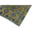 Tapis géométrique vert / jaune / gris en laine fabriqué à la main 5 pi 3 po x 6 pi 8 po Madee