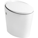 Avoir Comfort Height One-Piece Elongated 1.28 Pgf Chair Height Toilet With Quiet-Close Toilet Seat And Cover