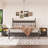 17.7"W 2-Drawer Nightstand With Light-796780065