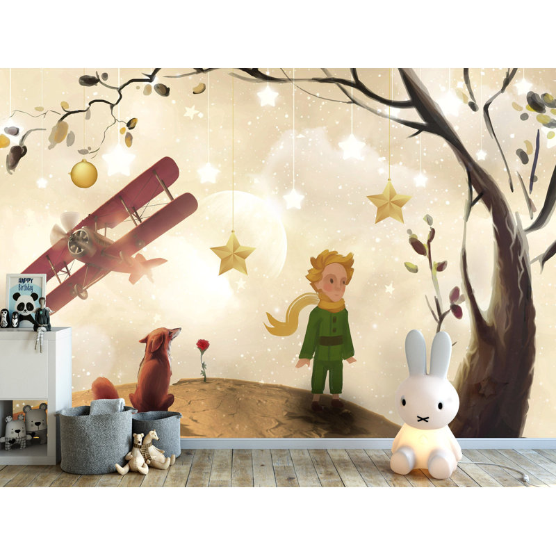 Papier peint amovible Little Prince Nostalgic, L 75 po x l 112 po