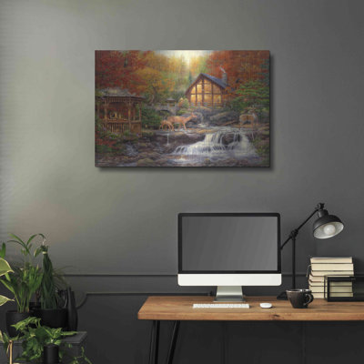 «The Colors Of Life» par Chuck Pinson sur métal