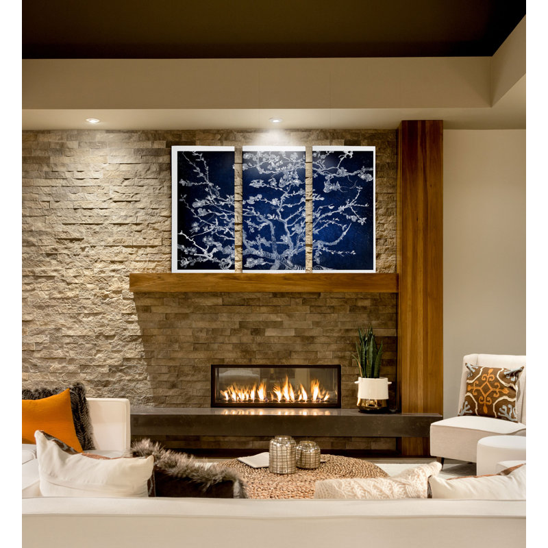 «A Premium», ensemble de 3 reproductions d'art sur toiles, H 40 po x l 60 po x P 1,5 po