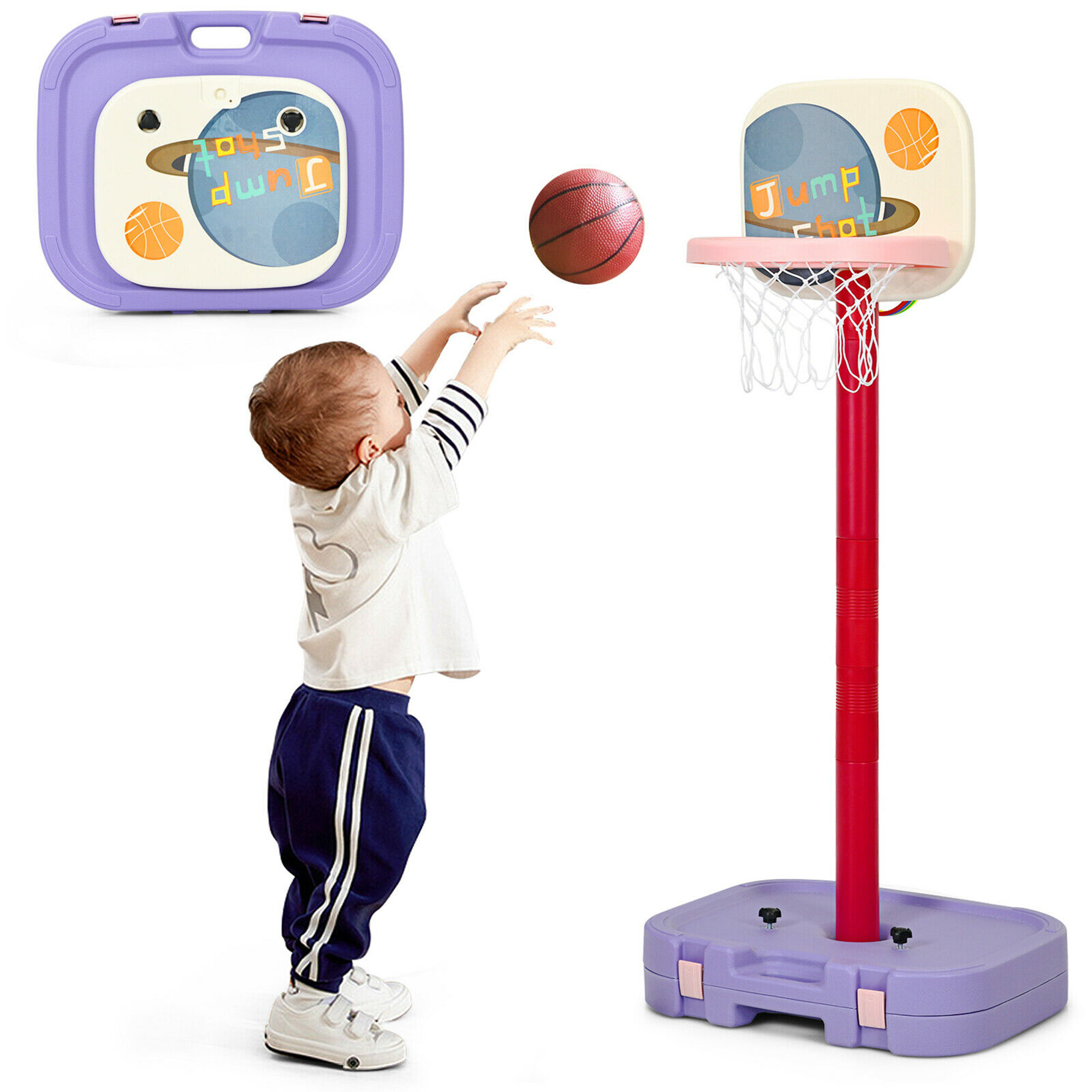 Panier de basketball pour enfant